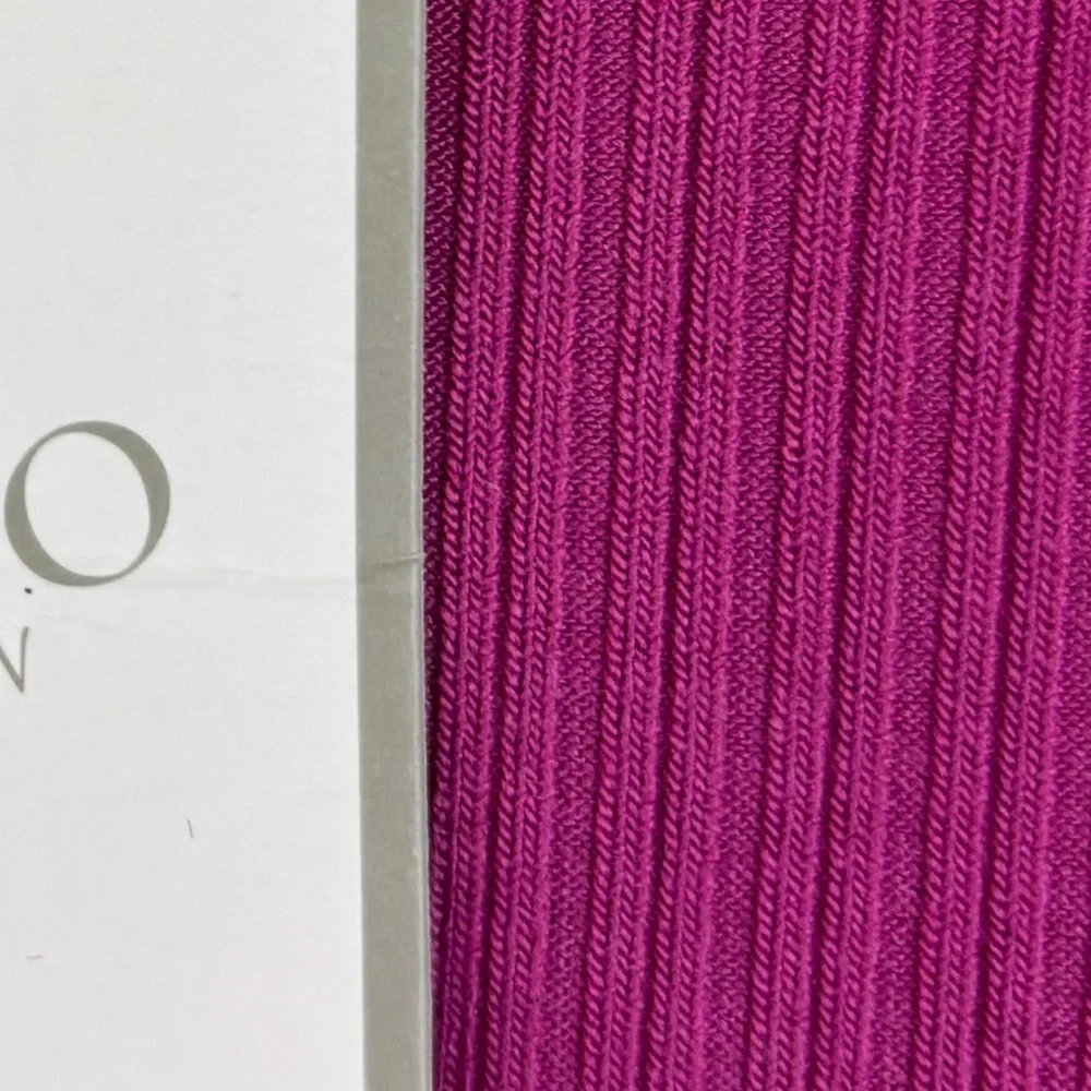 SUNRO Pink Dress Sleeveless Tight Ribbed Vacation Summer Bodycon Cups Sexy Large